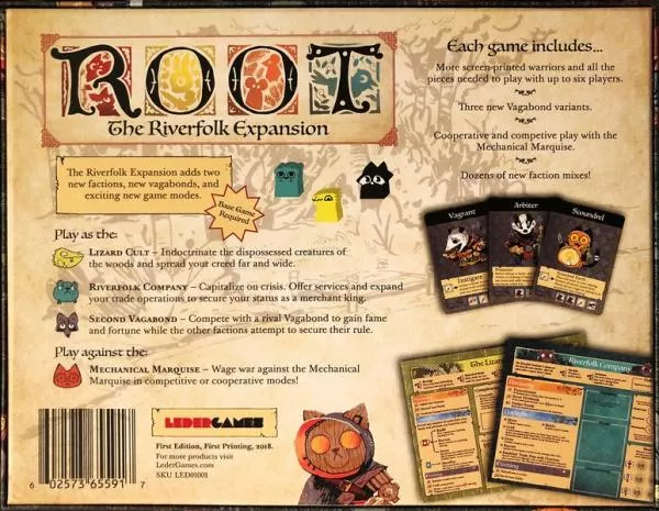 Root: Riverfolk Expansion 5 Root: Riverfolk Expansion - Afbeelding 3