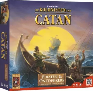 999 Games Catan: Piraten En Ontdekkers 4 999 Games Catan: Piraten En Ontdekkers - Afbeelding 2
