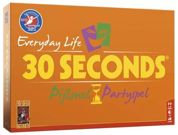 999 Games 30 Seconds Everyday Life - Bordspel 4 999 Games 30 Seconds Everyday Life - Bordspel - Afbeelding 2