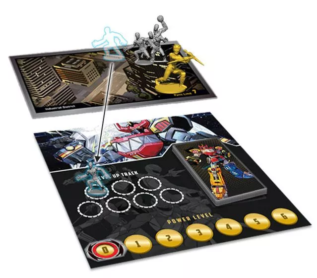 Renegade Game Studios Power Rangers Heroes Of The Grid - Bordspel 4 Renegade Game Studios Power Rangers Heroes Of The Grid - Bordspel - Afbeelding 2