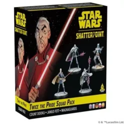Atomic Mass Games Shatterpoint Count Dooku Squad Pack