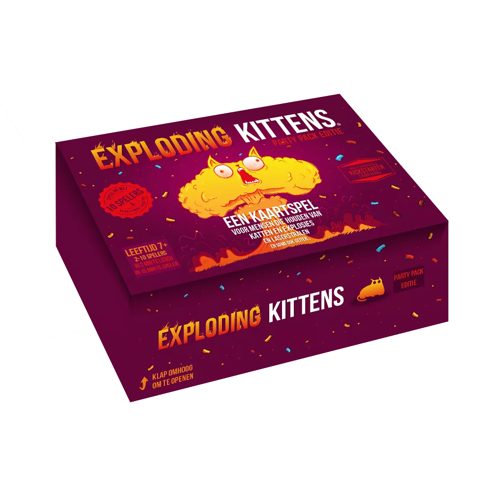 Exploding Kittens Party Pack NL 3 Exploding Kittens Party Pack NL