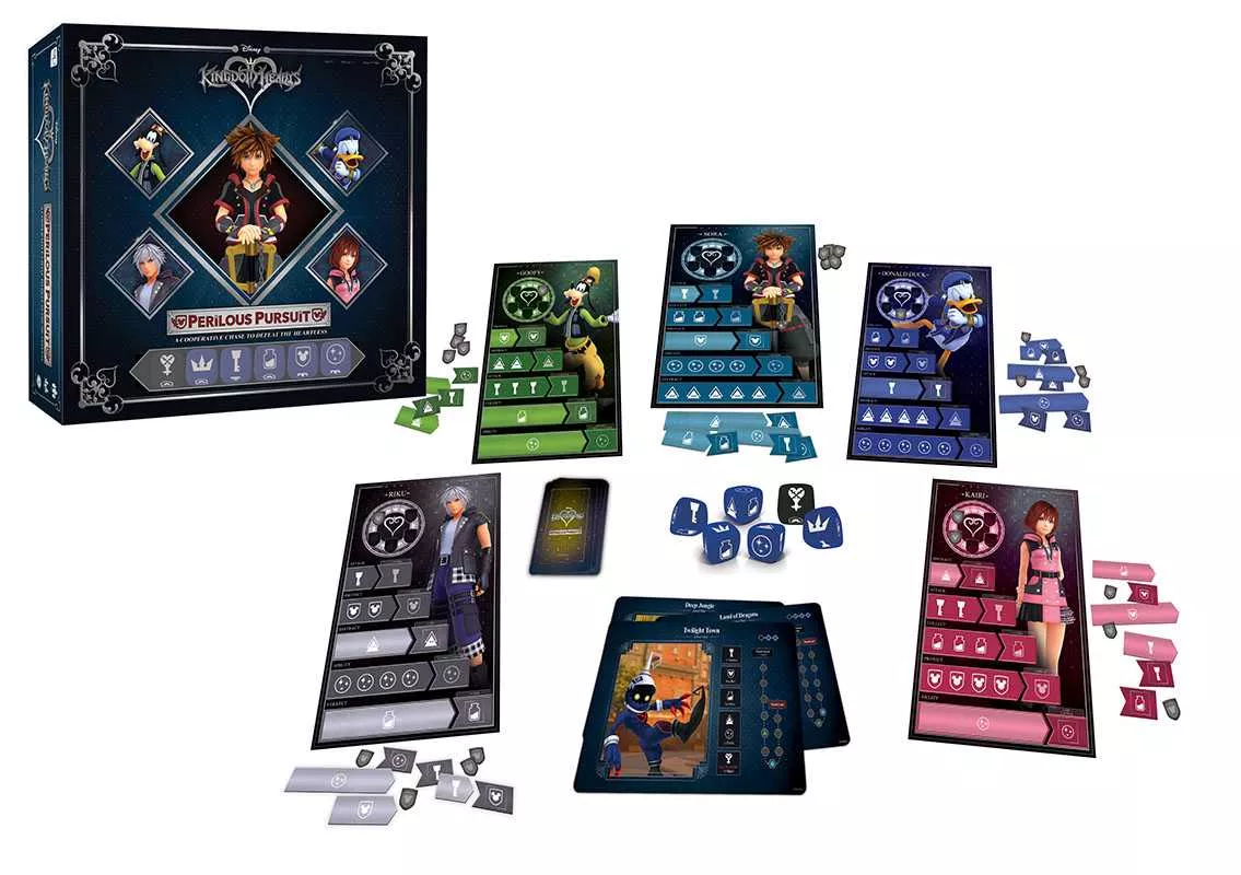 USAopoly Disney Kingdom Hearts Perilous Pursuit 6 USAopoly Disney Kingdom Hearts Perilous Pursuit - Afbeelding 4