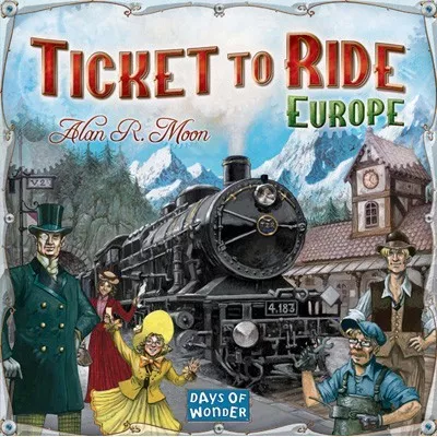 Days Of Wonder Ticket To Ride Europe - English 3 Days Of Wonder Ticket To Ride Europe - English