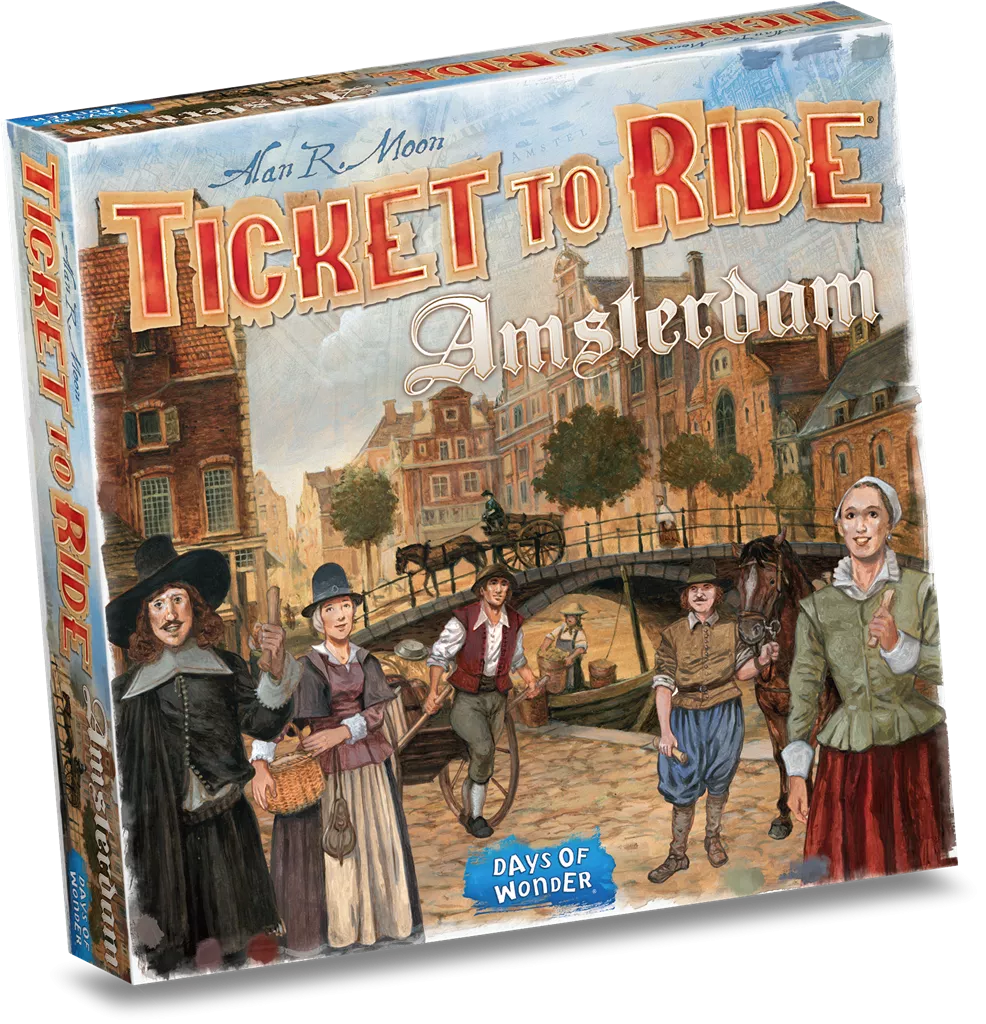 Days Of Wonder Ticket To Ride: Amsterdam - NL 3 Days Of Wonder Ticket To Ride: Amsterdam - NL