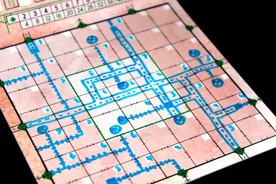 Railroad Ink (Vuurrode Versie) - Dobbelspel 8 Railroad Ink (Vuurrode Versie) - Dobbelspel - Afbeelding 6