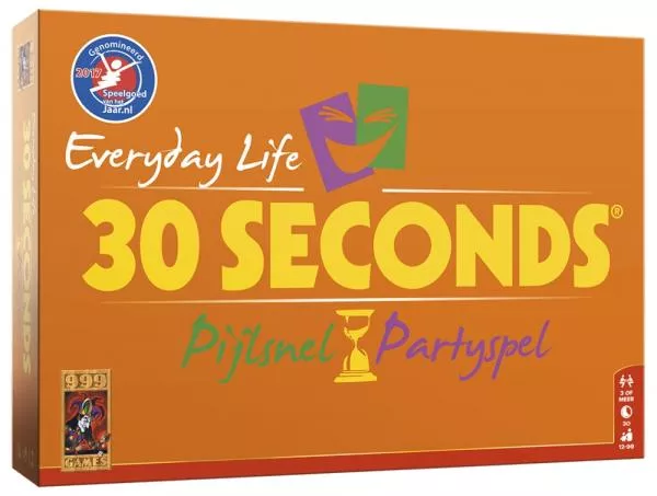 999 Games 30 Seconds Everyday Life - Bordspel 3 999 Games 30 Seconds Everyday Life - Bordspel