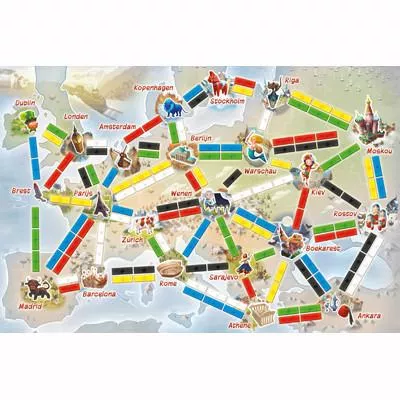Days Of Wonder Ticket To Ride Mijn Eerste Reis - NL 4 Days Of Wonder Ticket To Ride Mijn Eerste Reis - NL - Afbeelding 2