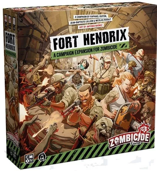 CMON Zombicide 2nd Edition Fort Hendrix Expansion 3 CMON Zombicide 2nd Edition Fort Hendrix Expansion