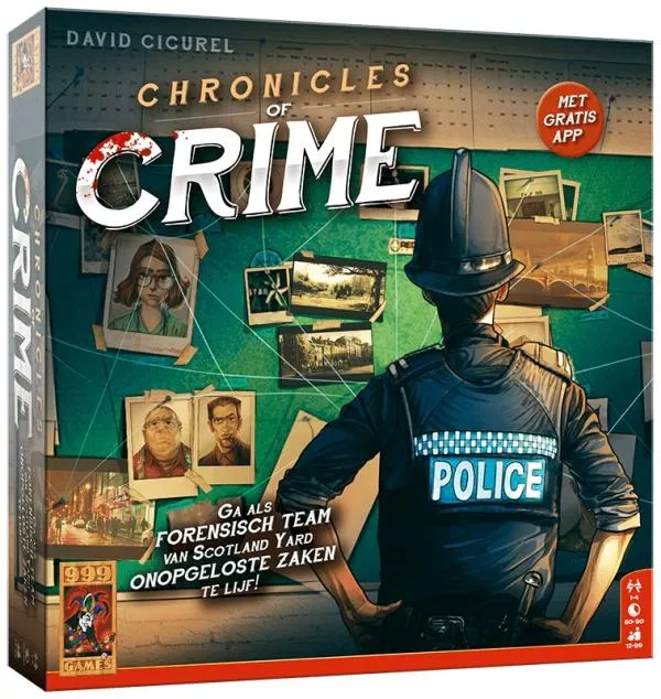 999 Games Chronicles Of Crime - Actiespel NL 4 999 Games Chronicles Of Crime - Actiespel NL - Afbeelding 2