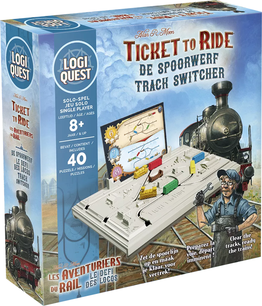 Logiquest Ticket To Ride - Breinbreker 3 Logiquest Ticket To Ride - Breinbreker