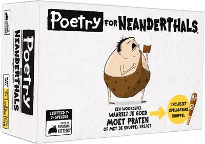 EXPLODING KITTENS Poetry For Neanderthals NL 3 EXPLODING KITTENS Poetry For Neanderthals NL