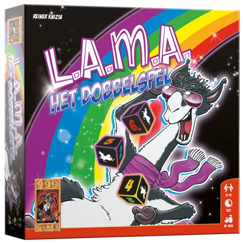 999 Games Lama: Het Dobbelspel 3 999 Games Lama: Het Dobbelspel