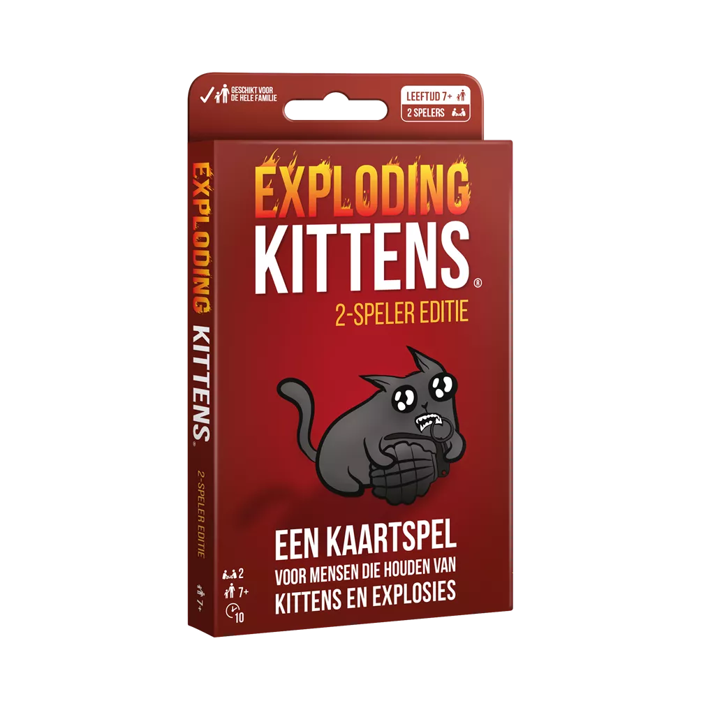 Exploding Kittens 2 Speler NL 4 Exploding Kittens 2 Speler NL - Afbeelding 2