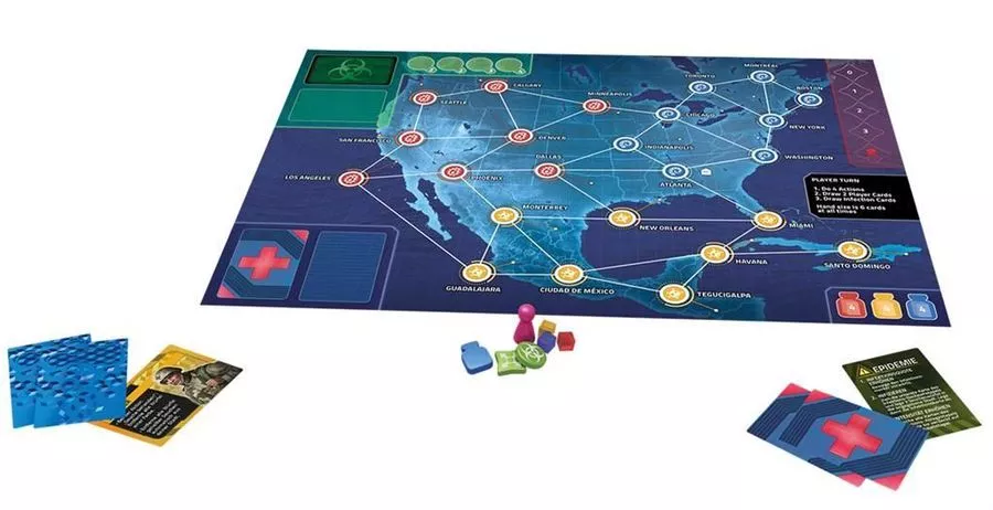 Z-Man Games Pandemic: Hot Zone – North America 4 Z-Man Games Pandemic: Hot Zone – North America - Afbeelding 2