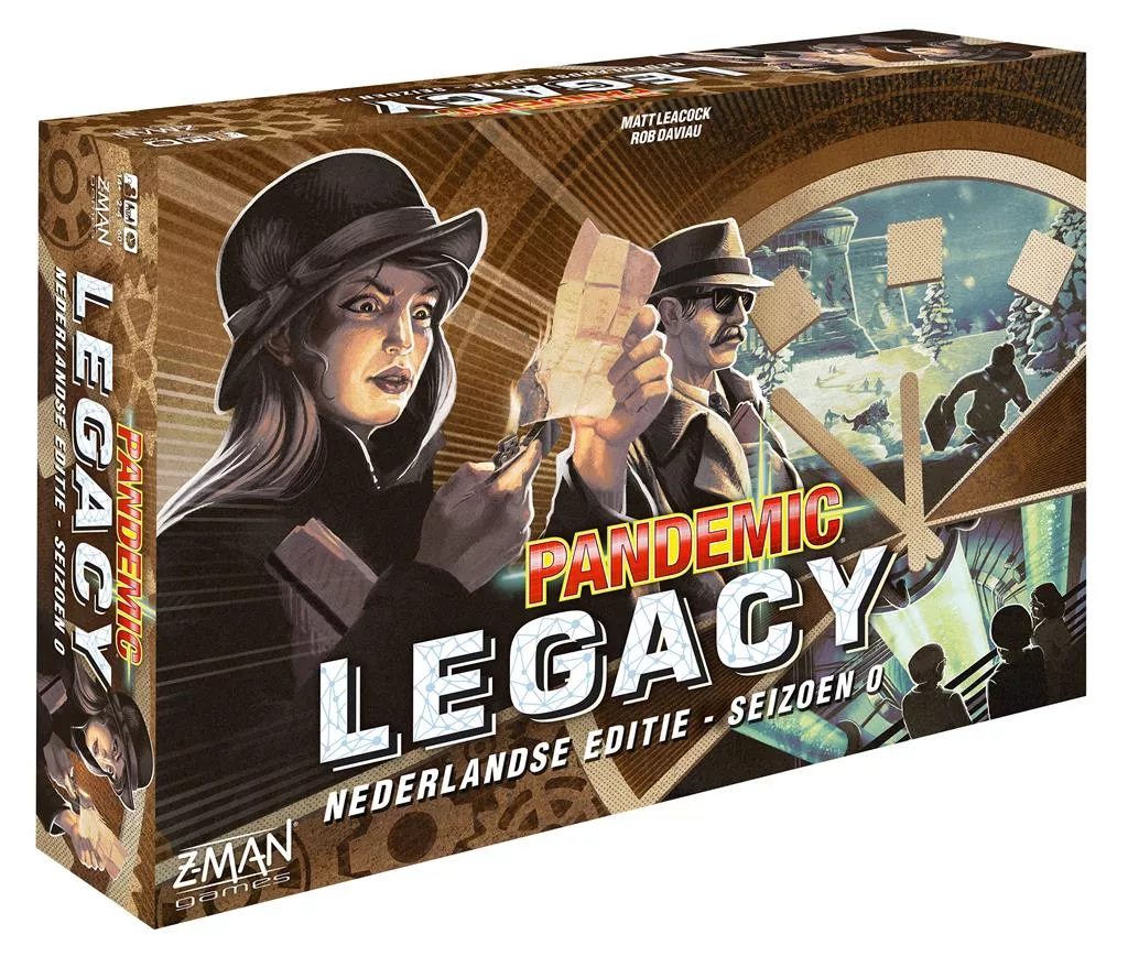 Z-Man Games Pandemic Legacy Seizoen 0 NL 3 Z-Man Games Pandemic Legacy Seizoen 0 NL