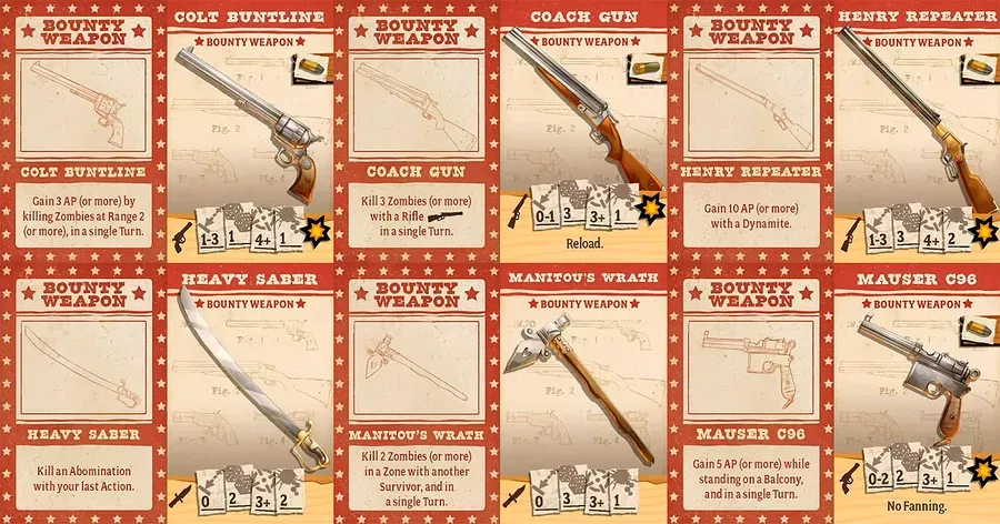 Zombicide: Undead Or Alive Boardgame 5 Zombicide: Undead Or Alive Boardgame - Afbeelding 3