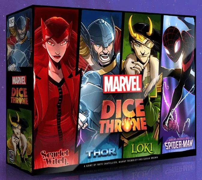 USAopoly Dice Throne Marvel 4-Hero Box 5 USAopoly Dice Throne Marvel 4-Hero Box - Afbeelding 3