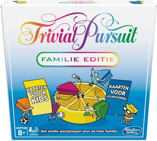 Hasbro Trivial Pursuit Familie Editie - Bordspel 3 Hasbro Trivial Pursuit Familie Editie - Bordspel