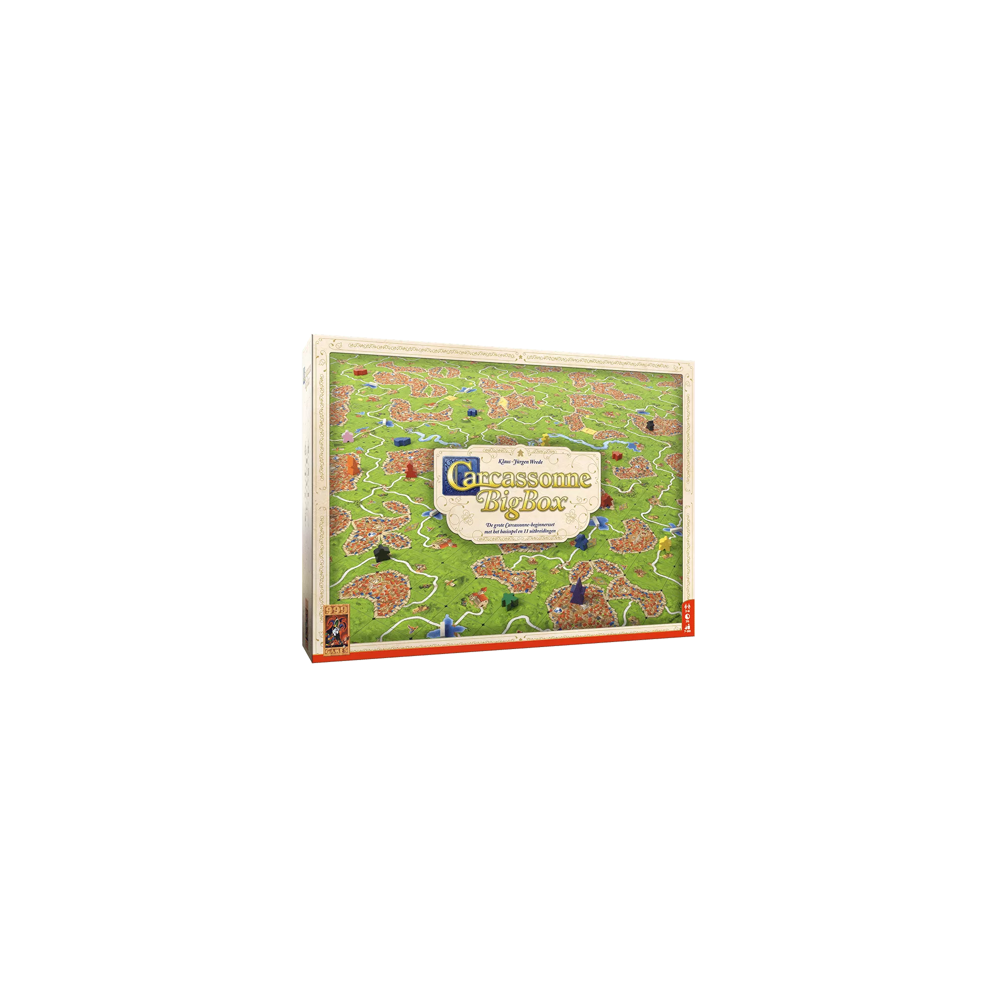 999 Games Carcassonne Big Box 3 - Bordspel 3 999 Games Carcassonne Big Box 3 - Bordspel