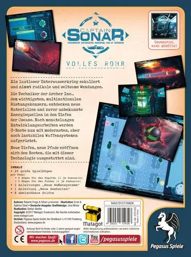 Matagot Captain Sonar: Upgrade One 4 Matagot Captain Sonar: Upgrade One - Afbeelding 2