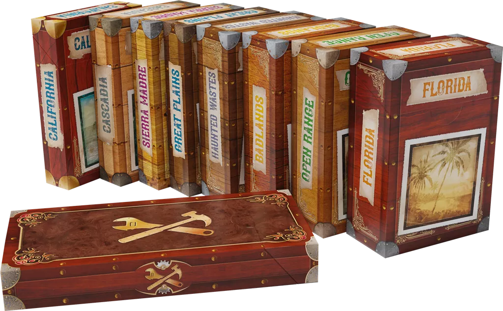 Days Of Wonder Ticket To Ride Legacy Legendes Uit Het Westen NL 6 Days Of Wonder Ticket To Ride Legacy Legendes Uit Het Westen NL - Afbeelding 4