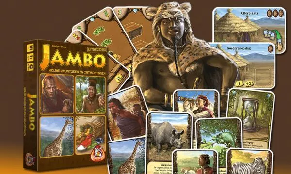 Jambo - Basisspel + Gratis Uitbreiding 7 Jambo - Basisspel + Gratis Uitbreiding - Afbeelding 5