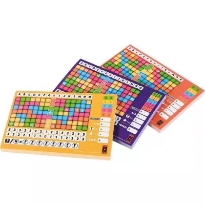 999 Games Keer Op Keer Scoreblok 3 Stuks Level 2, 3 En 4 - Dobbelspel 6 999 Games Keer Op Keer Scoreblok 3 Stuks Level 2, 3 En 4 - Dobbelspel - Afbeelding 4