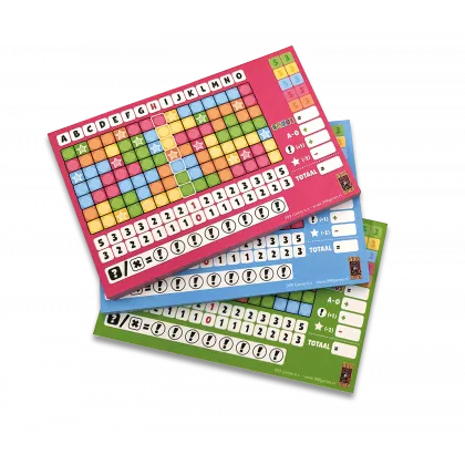 999 Games Keer Op Keer Scoreblok 3 Stuks Level 5, 6 En 7 - Dobbelspel 5 999 Games Keer Op Keer Scoreblok 3 Stuks Level 5, 6 En 7 - Dobbelspel - Afbeelding 3