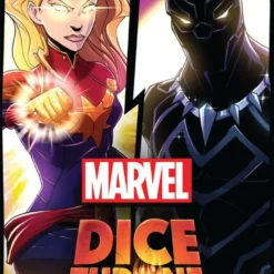 USAopoly Dice Throne Captain Marvel & Plack Panther
