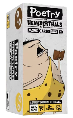 EXPLODING KITTENS Poetry For Neanderthals 1st Expansion 4 EXPLODING KITTENS Poetry For Neanderthals 1st Expansion - Afbeelding 2
