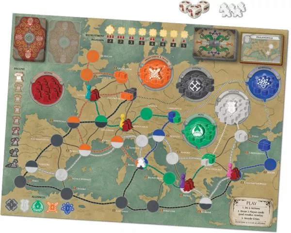 Z-Man Games Pandemic: Fall Of Rome - English 5 Z-Man Games Pandemic: Fall Of Rome - English - Afbeelding 3