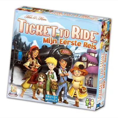 Days Of Wonder Ticket To Ride Mijn Eerste Reis - NL 3 Days Of Wonder Ticket To Ride Mijn Eerste Reis - NL