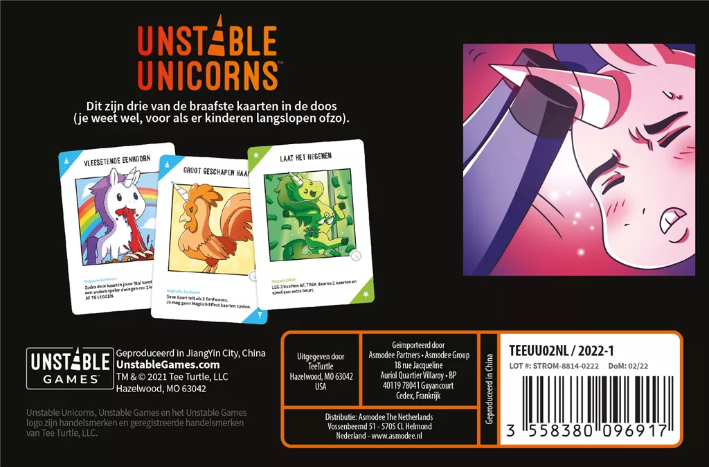 Unstable Unicorns NSFW NL 4 Unstable Unicorns NSFW NL - Afbeelding 2