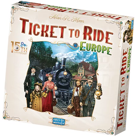 Days Of Wonder Ticket To Ride: Europe – 15th Anniversary - NL 3 Days Of Wonder Ticket To Ride: Europe – 15th Anniversary - NL
