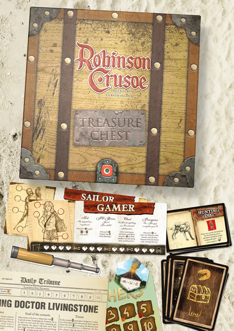 Robinson Crusoe Treasure Chest 4 Robinson Crusoe Treasure Chest - Afbeelding 2