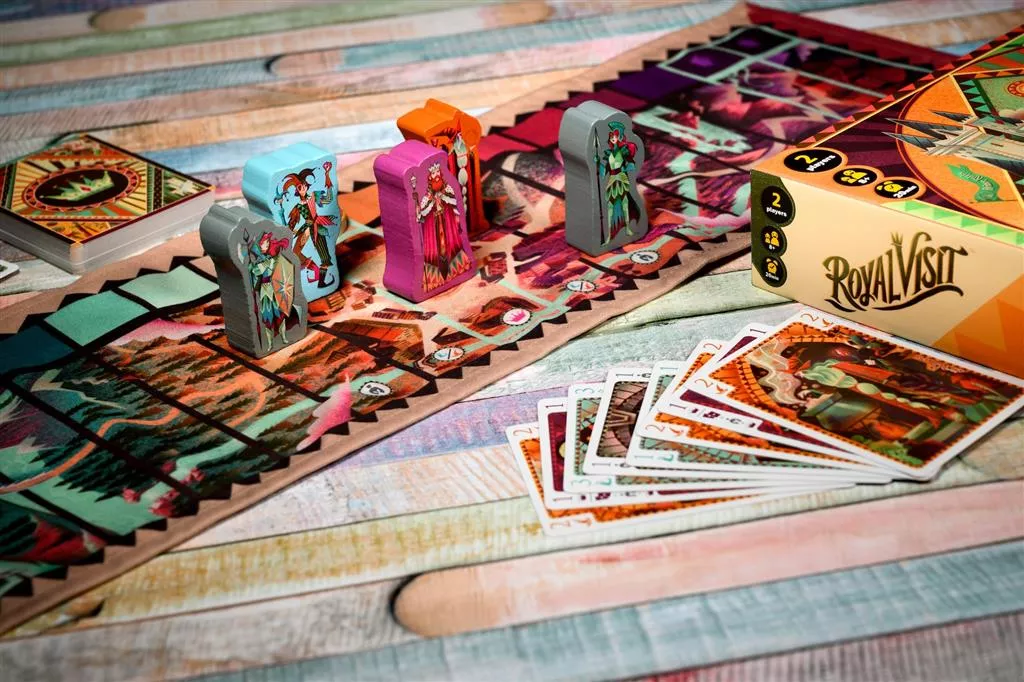 Iello Royal Visit - Bordspel 5 Iello Royal Visit - Bordspel - Afbeelding 3