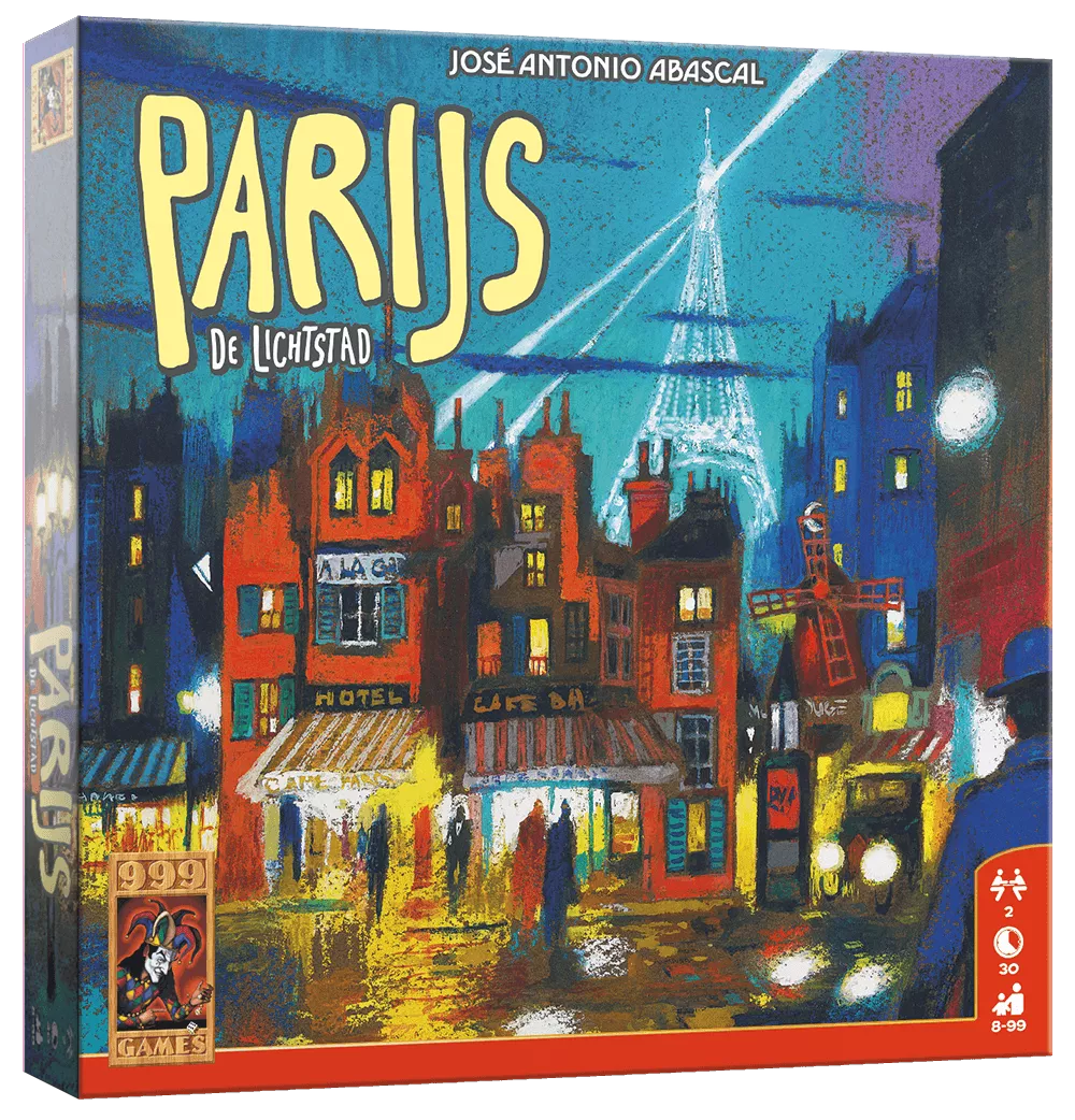 999 Games Parijs - Bordspel 4 999 Games Parijs - Bordspel - Afbeelding 2
