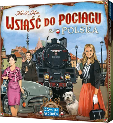 Days Of Wonder Ticket To Ride - Polska 3 Days Of Wonder Ticket To Ride - Polska