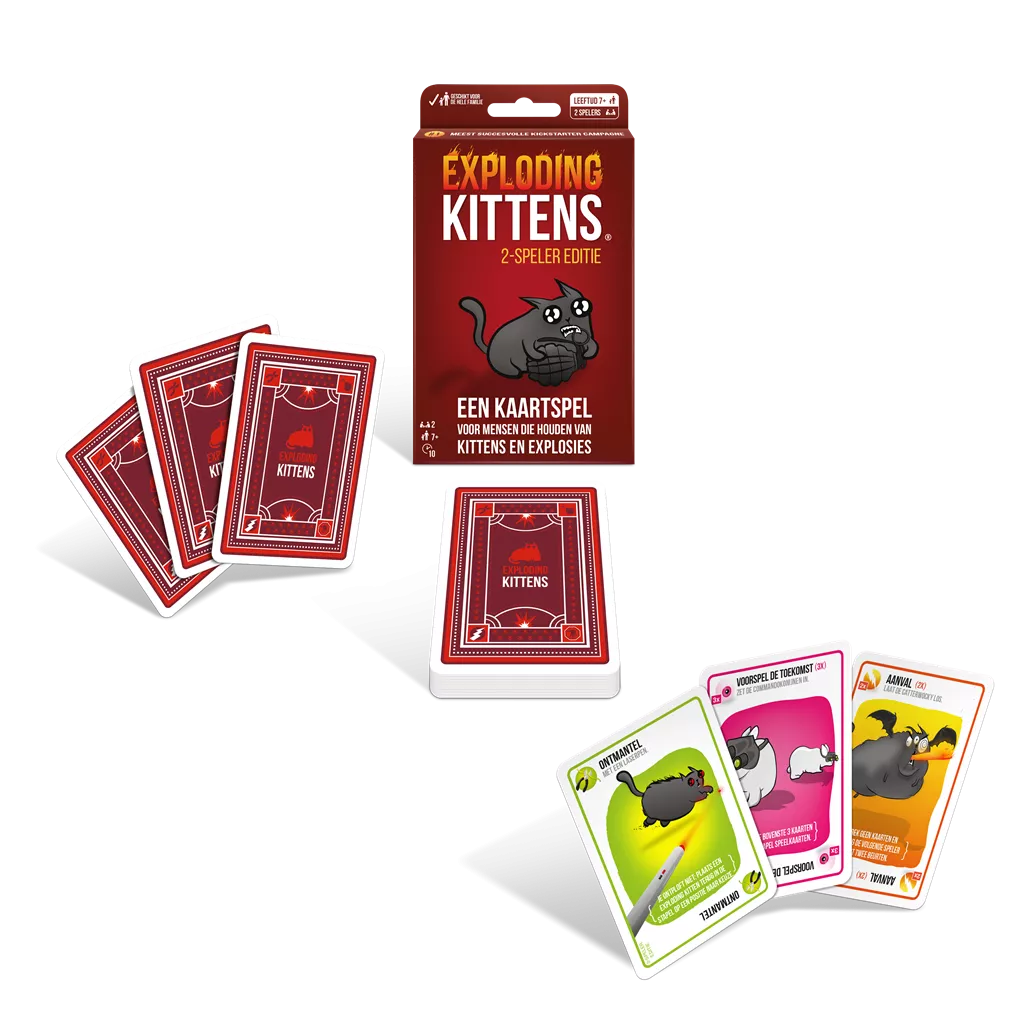 Exploding Kittens 2 Speler NL 5 Exploding Kittens 2 Speler NL - Afbeelding 3