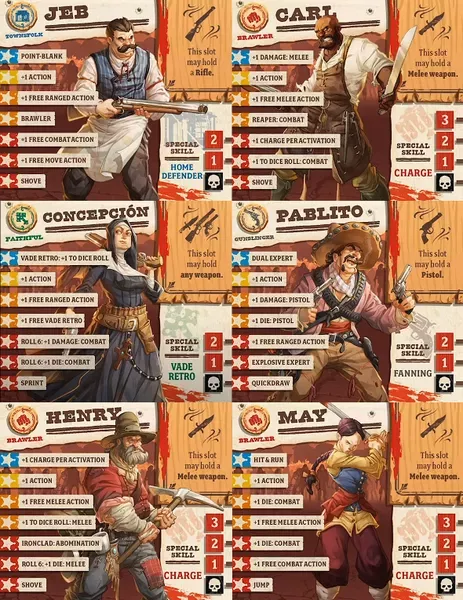 Zombicide: Undead Or Alive Boardgame 4 Zombicide: Undead Or Alive Boardgame - Afbeelding 2