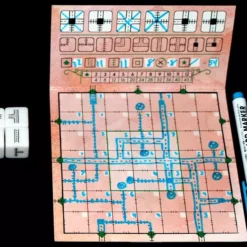 Railroad Ink (Vuurrode Versie) - Dobbelspel 10 Railroad Ink (Vuurrode Versie) - Dobbelspel -Games Winkel railroad ink vuurrode versie dobbelspel 1659b