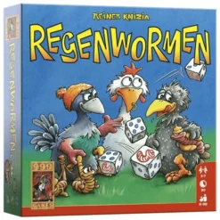 999 Games Regenwormen - Basisspel 10 999 Games Regenwormen - Basisspel -Games Winkel regenwormen basisspel 67091