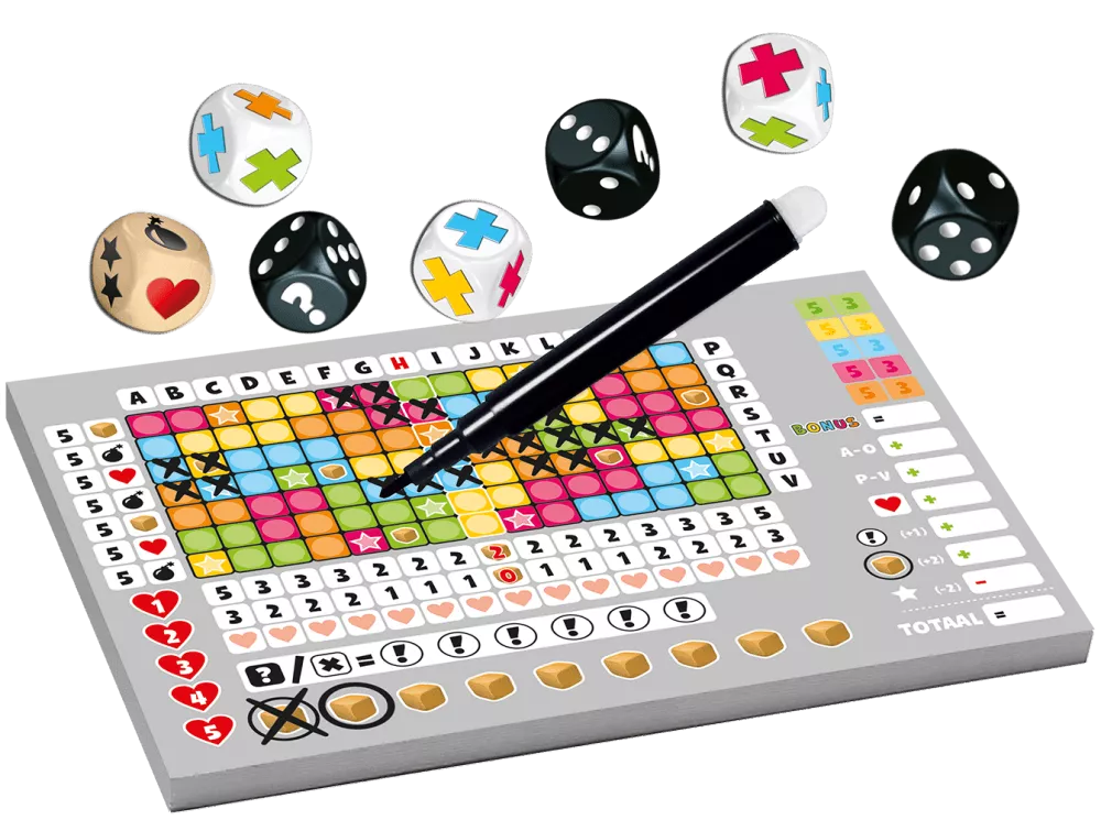 999 Games Keer Op Keer 2 - Dobbelspel 4 999 Games Keer Op Keer 2 - Dobbelspel - Afbeelding 2