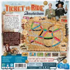Days Of Wonder Ticket To Ride: Amsterdam - NL 10 Days Of Wonder Ticket To Ride: Amsterdam - NL -Games Winkel ticket to ride amsterdam nl cbdb0
