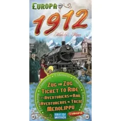 Days Of Wonder Ticket To Ride - Europe 1912 - Uitbreiding 5 Days Of Wonder Ticket To Ride - Europe 1912 - Uitbreiding -Games Winkel ticket to ride europe 1912 uitbreiding 1758d
