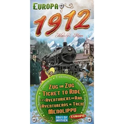 Days Of Wonder Ticket To Ride - Europe 1912 - Uitbreiding 4 Days Of Wonder Ticket To Ride - Europe 1912 - Uitbreiding - Afbeelding 2