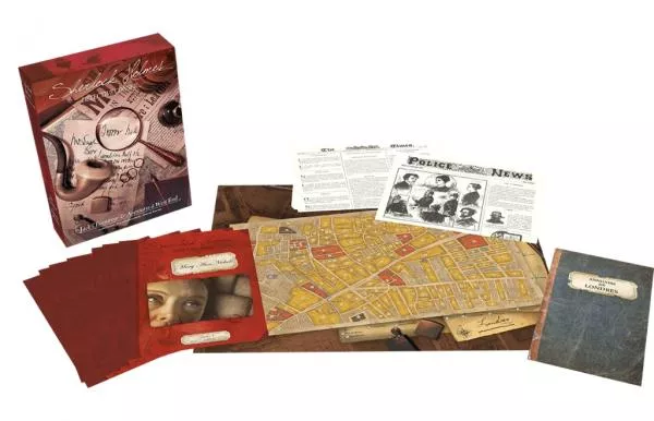 ASMODEE Sherlock Holmes, Consulting Detective - Jack The Ripper & West End Adventures 4 ASMODEE Sherlock Holmes, Consulting Detective - Jack The Ripper & West End Adventures - Afbeelding 2
