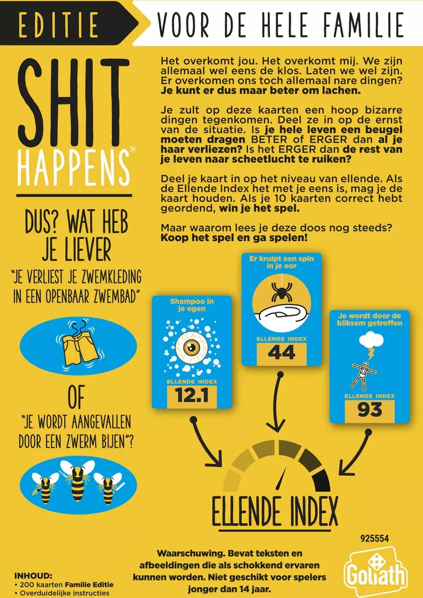 Goliath Shit Happens Familie Editie 4 Goliath Shit Happens Familie Editie - Afbeelding 2