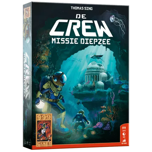 999 Games De Crew Missie Diepzee - Kaartspel 2 999 Games De Crew Missie Diepzee - Kaartspel